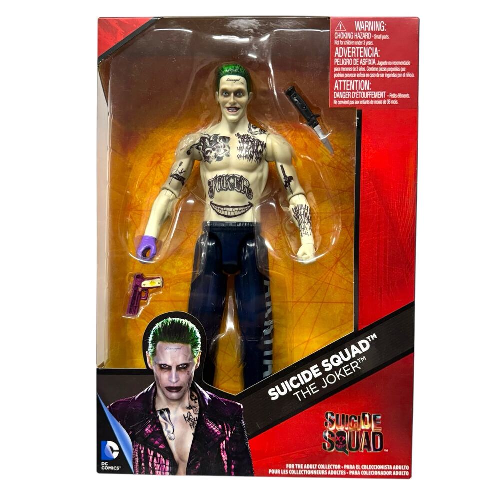 DC Multiverse The Joker Suicide Squad 2016 Mattel 6 Action Figure New in Box